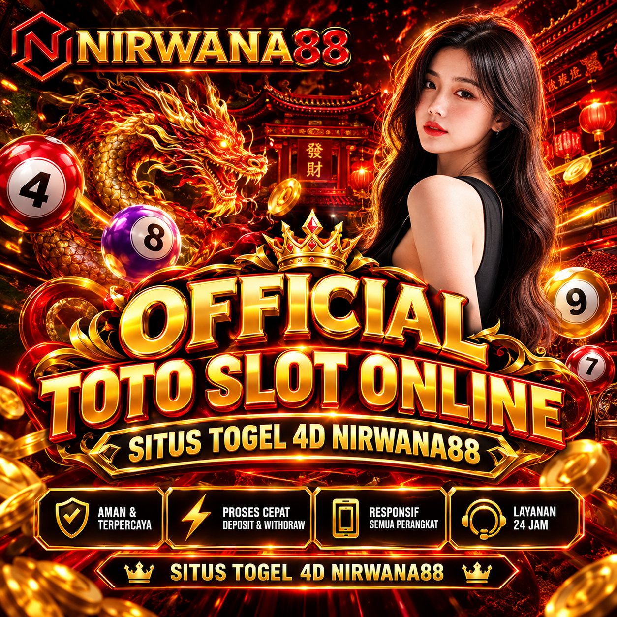 NIRWANA88 Official Toto Slot Online & Situs Togel 4D Nirwana88bro by Hey siriusly